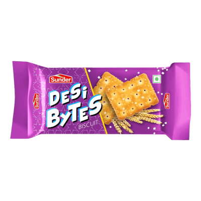 Sunder Desi Bytes Biscuit, 145g