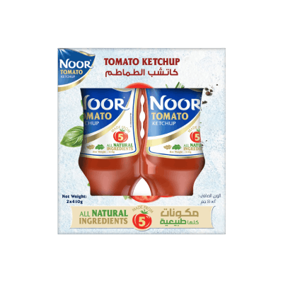 Noor Tomato Ketchup, 2 x 410g