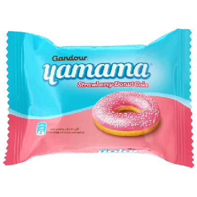 Yamama Donut Strawberry Cake, 18g