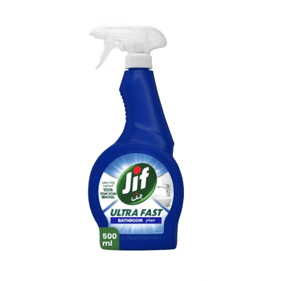 Jif Ultra Fast Cleaner Spray For Bathroom, 500ml