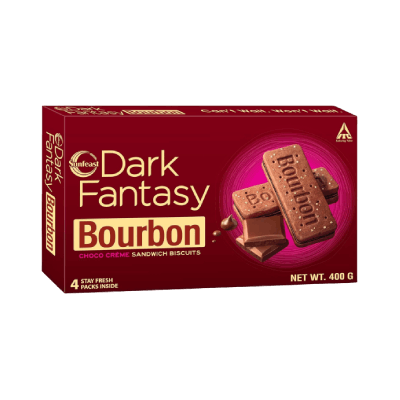Sunfeast Dark Fantasy Bourbon Biscuits, 400g