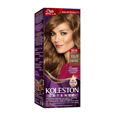 Wella Koleston Intense 306/0 Dark Blonde Hair Color, 75ml