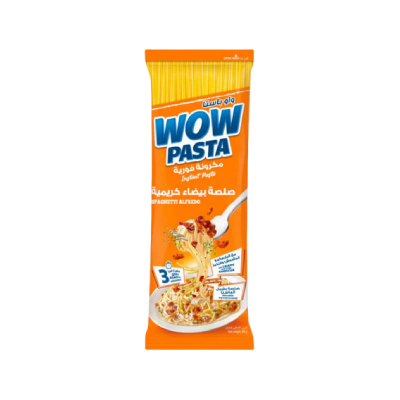 Wow Alfredo Instant Spaghetti Pasta, 88g