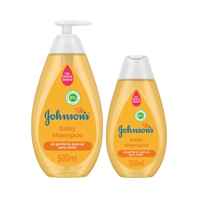 Johnsons Baby Shampoo, 500ml + 200ml