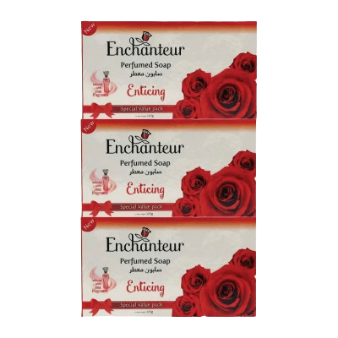 Enchanteur Assorted Soap Bar, 3 Pieces,125gm