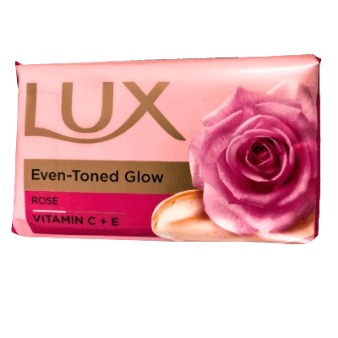 Lux Even-Toned Glow Bathing Soap infused with Vitamin C & E, 100gx5