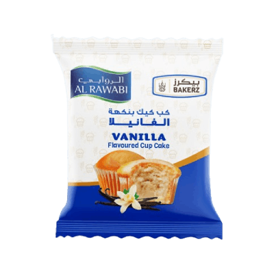 Al Rawabi Vanilla Flavoured Cup Cake, 30g