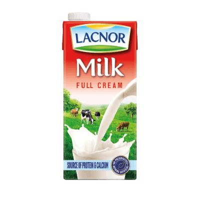 Lacnor UHT Full Cream Milk, 1L