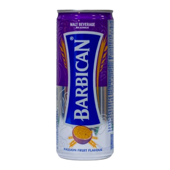 Barbican Passion Fruit Flavour Non-Alcoholic Malt Beverage Can, 250ml