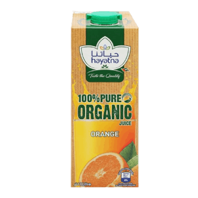 Hayatna Organic Orange Juice, 1L