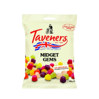 Taveners Midget Gems, 165g