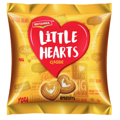 Britannia Little Hearts, 50.5g