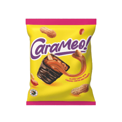 Carameo Glazed Candy With Soft Caramel Center & Peanuts, 500g