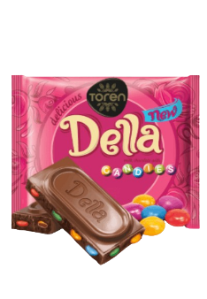 Toren Della Chocolate With Candies, 52g 