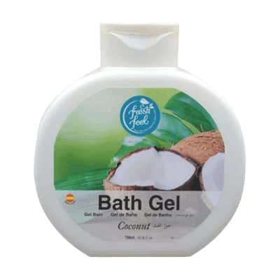 Fresh Feel Coconut Bath Gel, 750ml