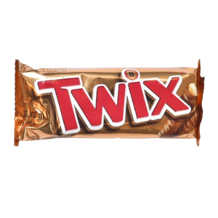 Twix Chocolate Bar, 50g