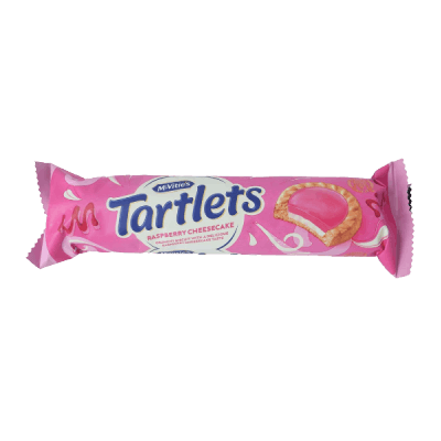 McVities Tartlets Raspberry Cheesecake Biscuits, 100g