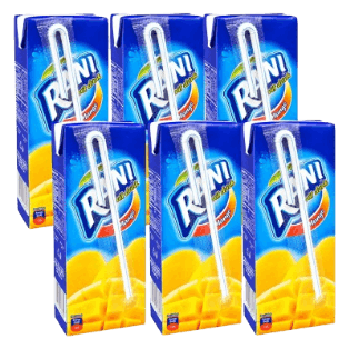Rani Fruit Drink Mango Flavor, 6 X 200ml