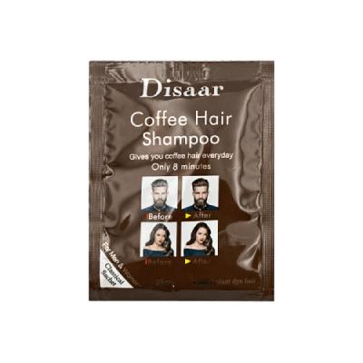Disaar Coffee Hair Color Shampoo Sachet, 25ml