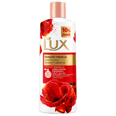Lux Romantic Hibiscus Opulent Fragrance Body Wash, 500ml