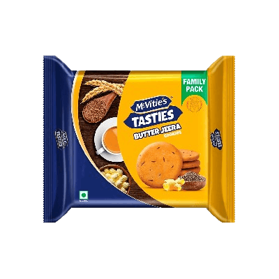 McVities Tasties Butter Jeera Cookies,8 x 58g