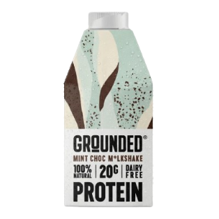 Grounded Mint Chocolate Protein Milkshake, 490ml