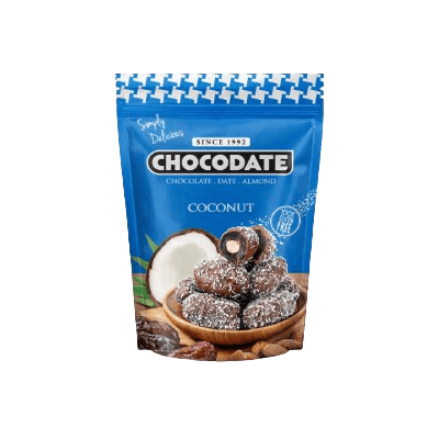 Chocodate Coconut Chocolate With Date & Almond, 33g