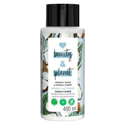 Love Beauty and Planet Coconut Water and Mimosa Conditioner, 400ml