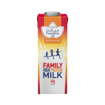 Hayatna Family High Protein UHT Milk, 1L