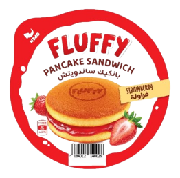 Fluffy Pancake Sandwich Strawberry, 37G