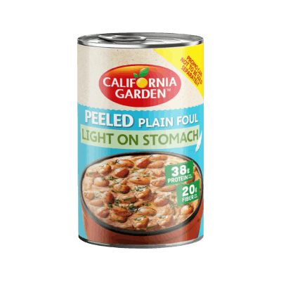 California Garden Peeled Plain Foul, 450g