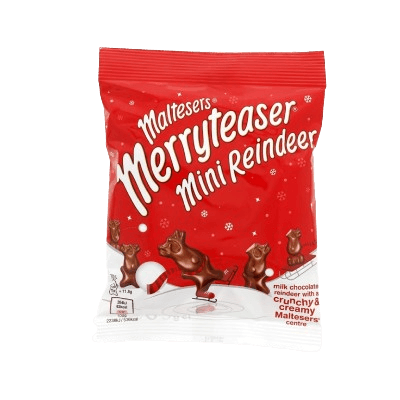 Maltesers Merryteaser Mini Reindeer Chocolate, 59g