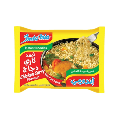 Indomie Chicken Curry Flavour Instant Noodles, 75g