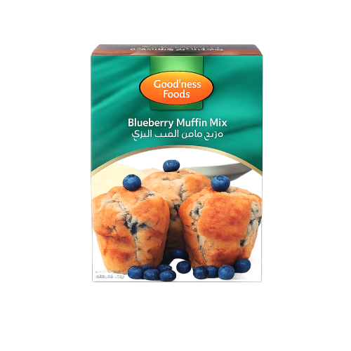 GOODNESS FOOD BLUEBERRY MUFFIN MIX (CB) 450gm,1.00