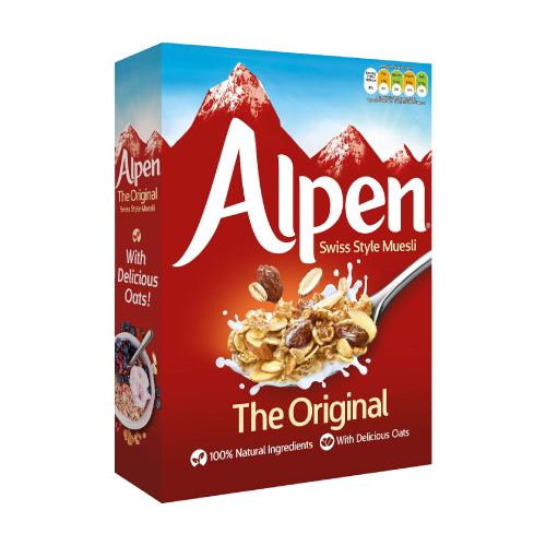 ALPEN MUESLI BREAKFAST CEREALS 375 GM.,4.00