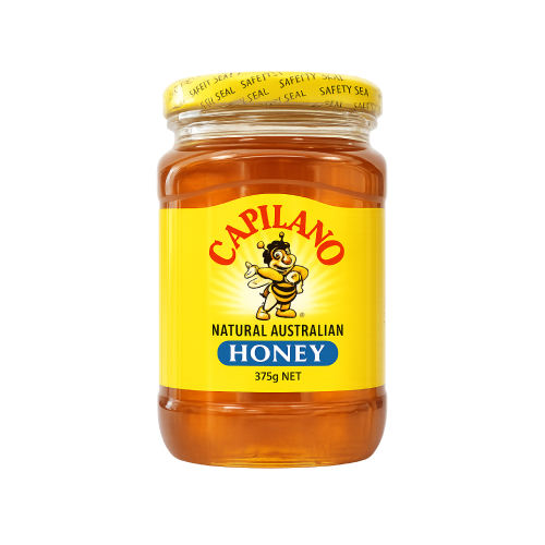 CAPILANO GLASS JAR HONEY 375 GMS,7.50