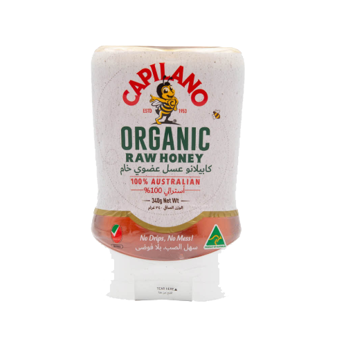 CAPILANO HONEY UPSIDE DOWN ORGANIC 340GM,7.49