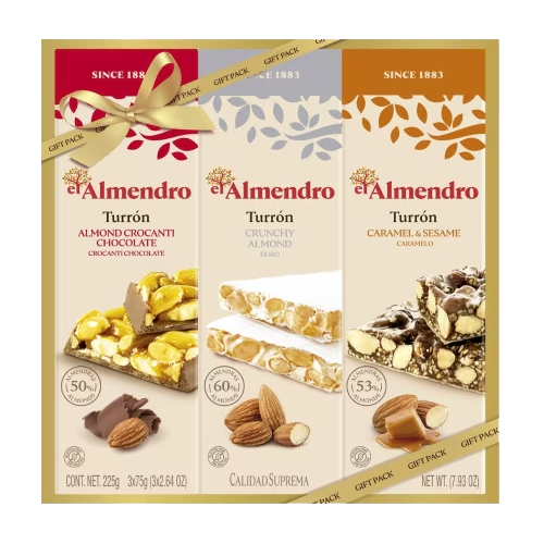 EL-ALMENDRO TURRON SAMPLER 225 GMS,9.00