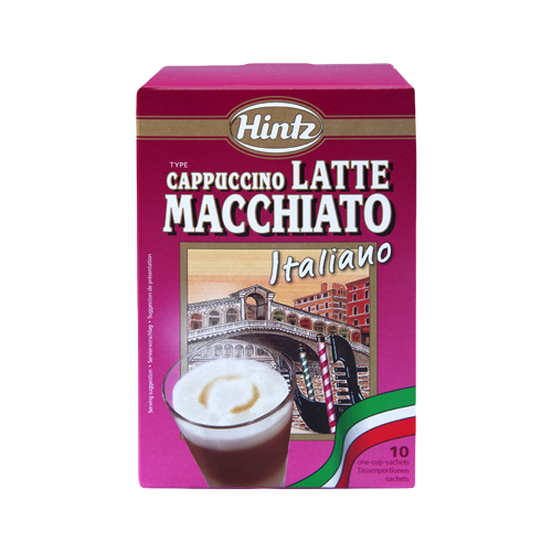 HINTZ CAPPUCCINO LATTE MACCHIATO 125GM,4.75