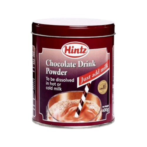 HINTZ CHOCOLATE DRINK 400 GMS,7.00
