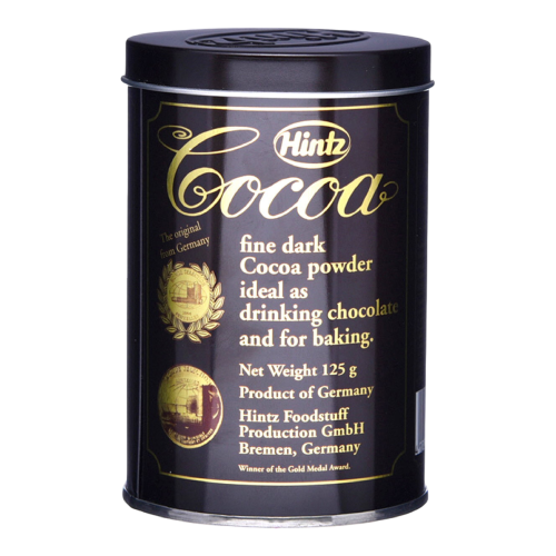 HINTZ COCOA POWDER (TIN) 125 GMS,6.00