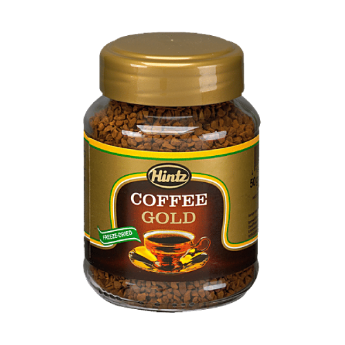 HINTZ COFFEE GOLD FREEZE DRIED 50GM,3.50