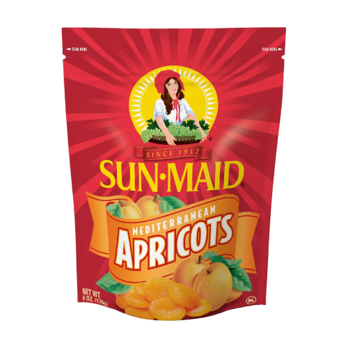 SUNMAID BAG MEDITER APRICOT 6 OZ,5.50