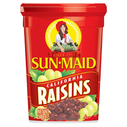 SUNMAID RAISINS CALIFORNIA 500 GMS,5.50