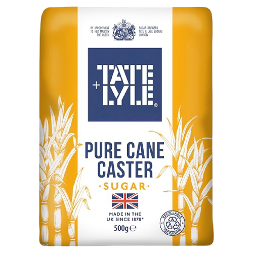 TATE + LYLE CASTER SUGAR 500 GMS,2.00
