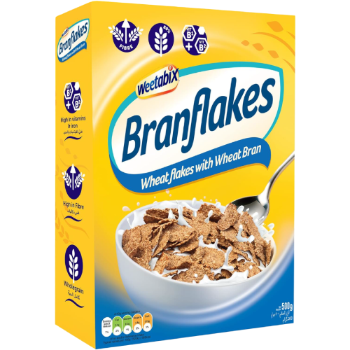 WEETABIX BRAN FLAKES 500 GMS.,4.50