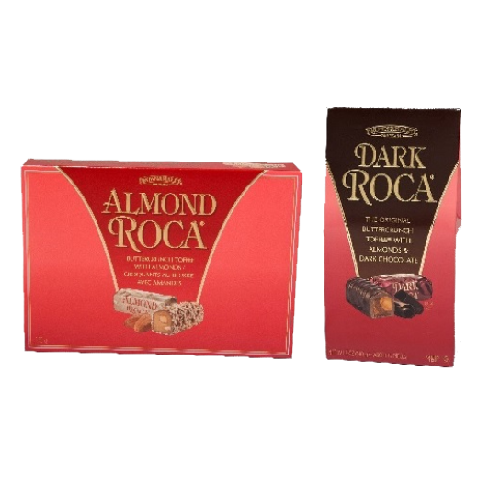 B&H ALMOND ROCA GABLE & GIFT BOX 140 GM - ALL VARIETIES,5.25