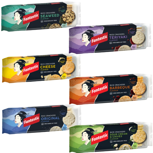 FANTASTIC RICE CRACKER 100g - ALL VARIETIES,2.00