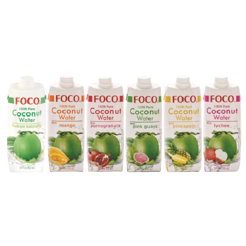 FOCO 100% Pure Coconut Water - 500ml (All Varieties),2.00
