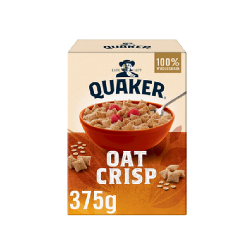 QUAKER OATS CRISP 375 GMS,4.75
